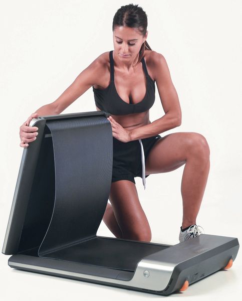 Беговая дорожка Toorx Treadmill WalkingPad with Mirage Display Mineral Grey (WP-G) 929880 фото