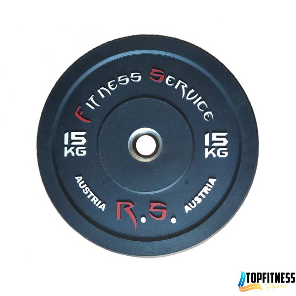Бамперний диск для кросфіту Fitness Service RCP23-15 кг RCP23-15 фото