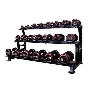 Стійка гантельна 3-х ярусна Generation Fitness DR-05 (на 10 пар) 10138 фото
