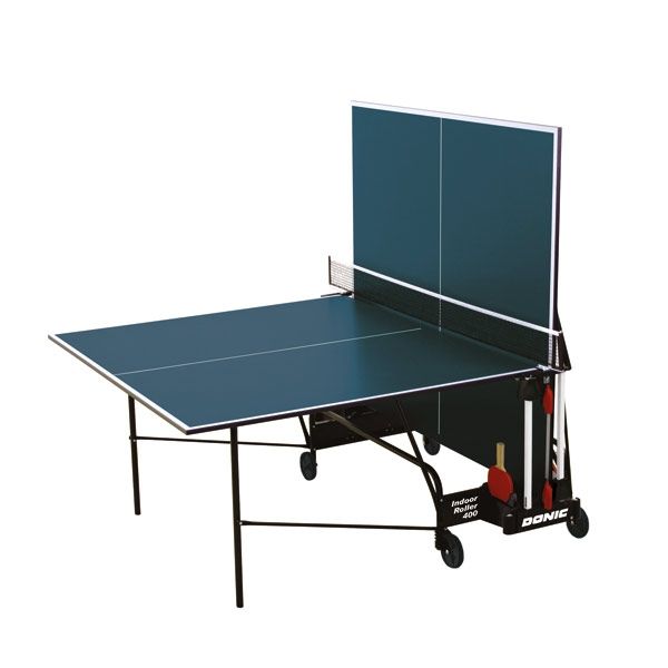 Теннисный стол Donic Indoor Roller 400/ синий 230284-B фото
