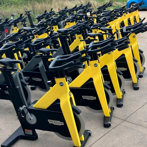 Спинбайк Technogym Group Cycle Connect D92CBNE0 серый - Б/У, восстановленный D92CBNE0-G фото