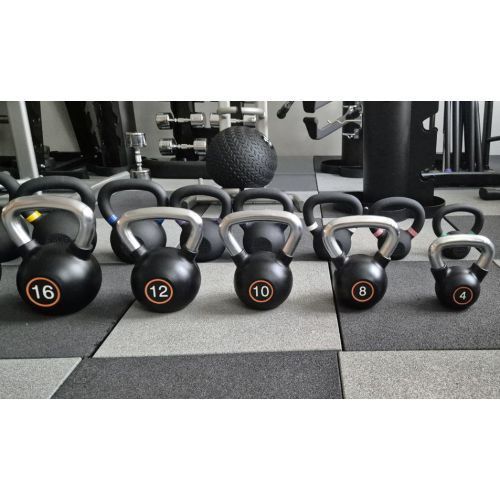 Чугунная обрезиненная гиря 6 кг Generation Fitness FF51F3-6kg 522882 фото