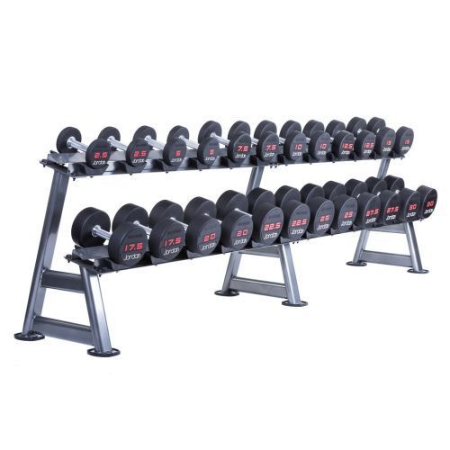Стійка гантельна 2-х ярусна Generation Fitness DR-08 (на 10 пар) 10141 фото