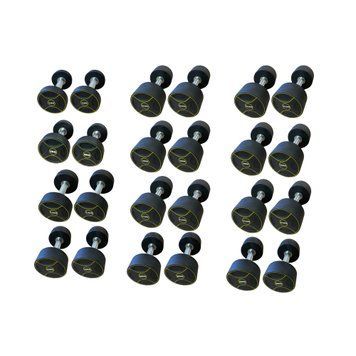 Уретановый гантельный ряд Generation Fitness FF51D4B-2,5/30kg (12 пар) 390 кг 522926 фото