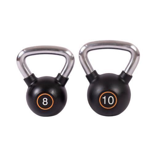 Гиря чавунна обгумована 10 кг Generation Fitness FF51F3-10kg 522884 фото