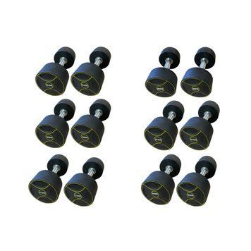 Уретановый гантельный ряд Generation Fitness FF51D4B-12,5/25kg (6 пар) 225 кг 522927 фото