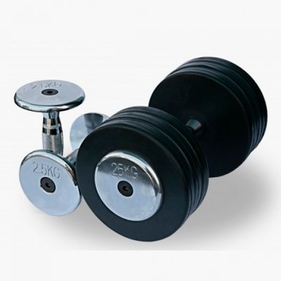 Гнучкий гумовий ряд від 2.5 до 25 кг (10 пар) Fitnessport FDS-03 2,5/25kg FDS-03 фото