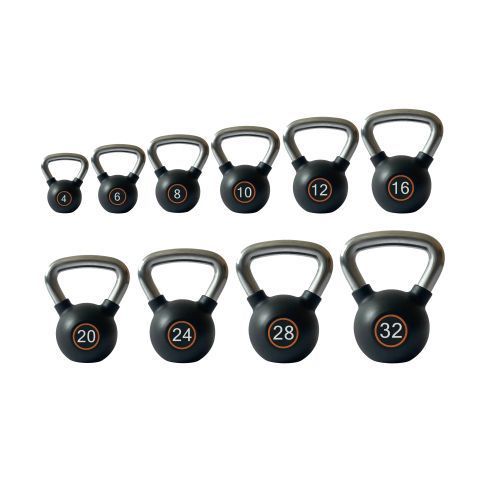 Чугунная обрезиненная гиря 12 кг Generation Fitness FF51F3-12kg 522885 фото