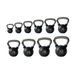 Чугунная обрезиненная гиря 12 кг Generation Fitness FF51F3-12kg 522885 фото 5