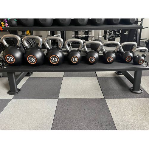 Гиря чавунна обгумована 16 кг Generation Fitness FF51F3-16kg 522886 фото