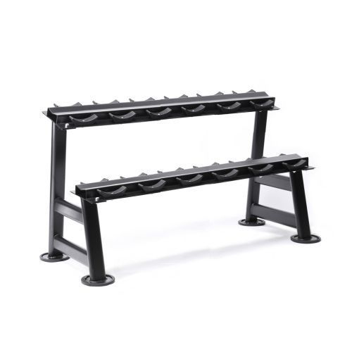 Стійка гантельна 2-х ярусна Generation Fitness FF71D1В (на 6 пар) 10228 фото