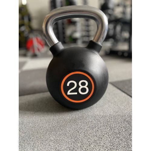 Гиря чавунна обгумована 28 кг Generation Fitness FF51F3-28kg 522889 фото