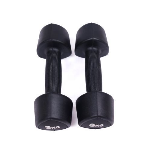 Гантели с уретановым покрытием 3 кг Generation Fitness FF51D6C-3kg (пара) 523016 фото