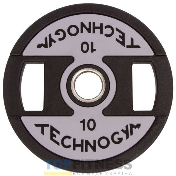 Диск полиуретановый Technogym 10 кг, ø51 мм, TG-1837-10 TG-1837-10 фото