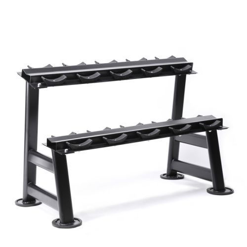 Стійка гантельна 2-х ярусна Generation Fitness FF71D1C (на 5 пар) 10265 фото