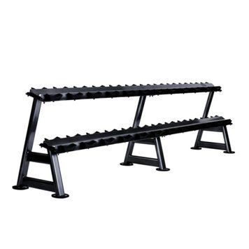 Стійка гантельна 2-х ярусна Generation Fitness FF71D2C (на 10 пар) 10266 фото
