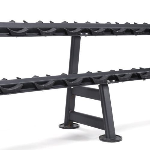 Стійка гантельна 2-х ярусна Generation Fitness FF71D2C (на 10 пар) 10266 фото
