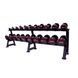 Стійка гантельна 2-х ярусна Generation Fitness FF71D2C (на 10 пар) 10266 фото 2