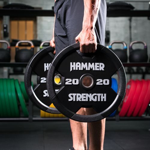 Диск олімпійський уретановий Hammer Strength 20 кг 522700 фото