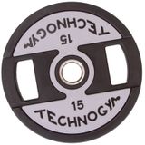 Диск полиуретановый Technogym 15 кг, ø51 мм, TG-1837-15 TG-1837-15 фото