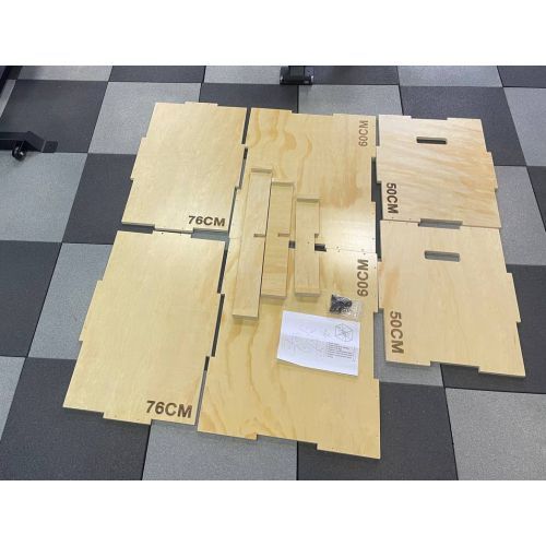 Плиометрический бокс (тумба для кроссфита) Generation Fitness FF32G2A 50&times;60&times;76 см 523052 фото