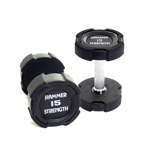 Уретановая гантель Hammer Strength 15 кг FF15TPU 523104 фото