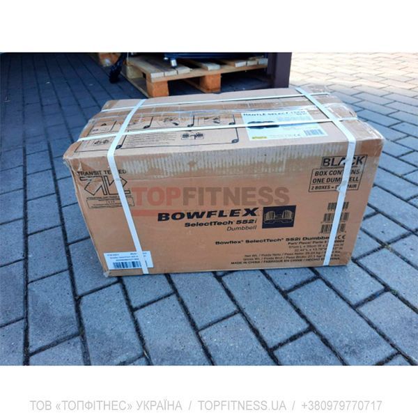 Набірні регульовані гантелі Bowflex SelectTech 552i 2-24 кг / пара SelectTech 552i х 2 фото