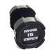 Уретановая гантель Hammer Strength 15 кг FF15TPU