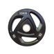 Диск олімпійський гумовий чорний Generation Fitness RCP17-10 кг 10041 фото 3