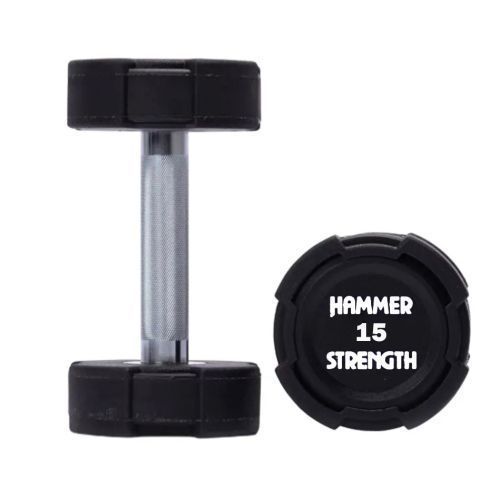 Гантельний ряд 2.5-50 кг Hammer Strength TPU (20 пар) 1050 кг 523473 фото