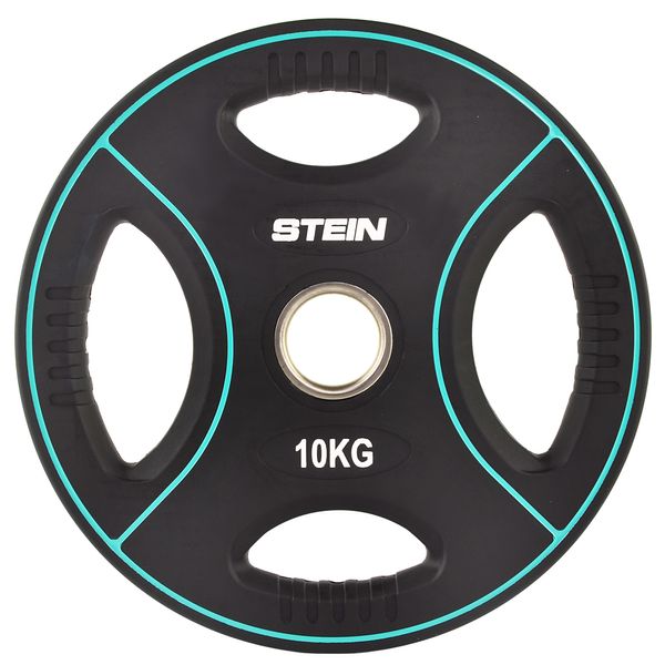 Диск полиуретановый Stein 10 кг черный DB6091-10 фото
