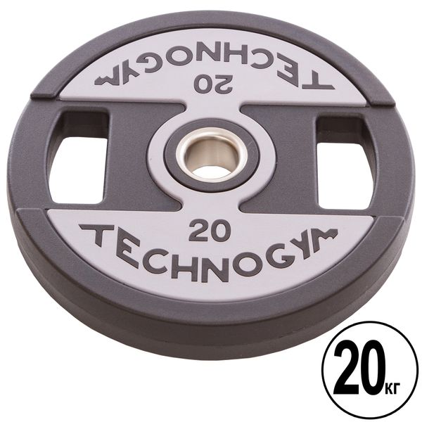 Диск полиуретановый Technogym 20 кг, ø51 мм, TG-1837-20 TG-1837-20 фото