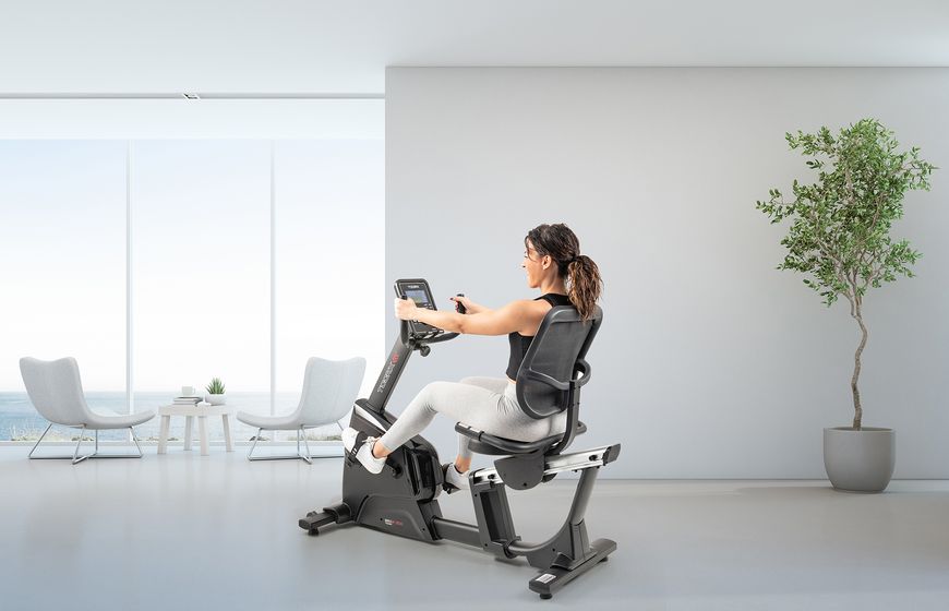 Горизонтальный велотренажер Toorx Recumbent Bike BRXR 300 (BRX-R300) 929477 фото