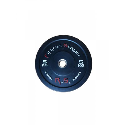 Бамперный диск для кроссфита Fitness Service RCP23-5 кг RCP23-5 фото