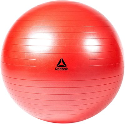 М'яч гімнастичний Reebok RAB-11016RD 65 см червоний RAB-11016RD фото