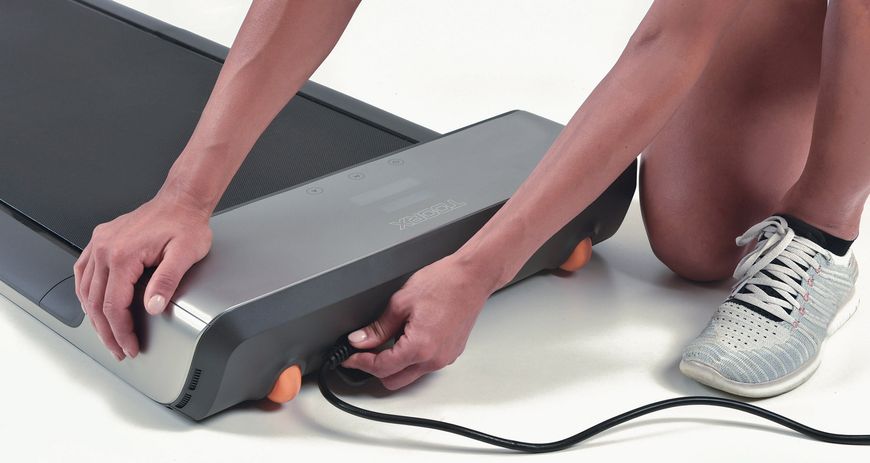 Бігова доріжка Toorx Treadmill WalkingPad with Mirage Display Mineral Grey (WP-G) 929880 фото