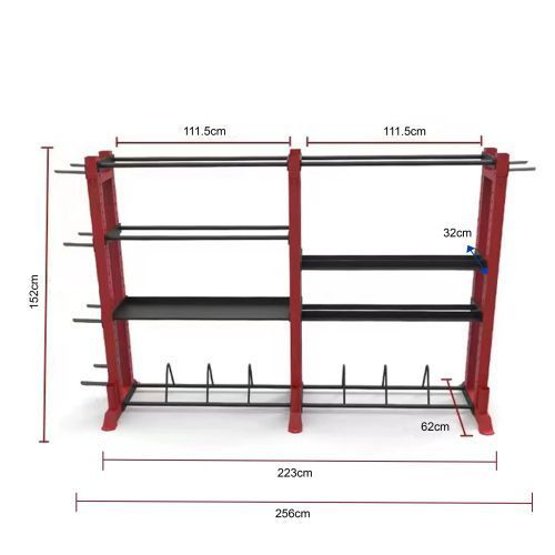 Багатофункціональна стійка для аксесуарів Generation Fitness FF72C1B 523046 фото