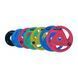 Диск олімпійський гумовий кольоровий Generation Fitness RCP20-2,5 кг 10060 фото 4