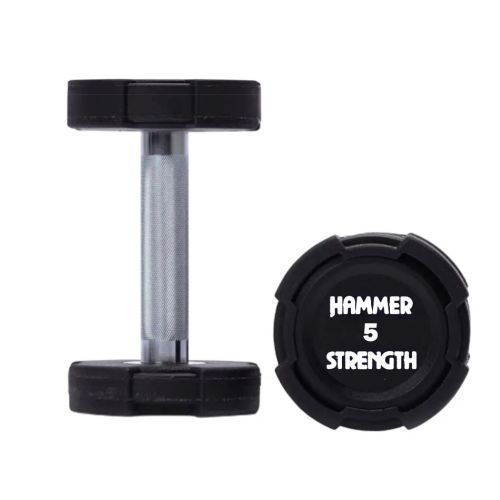 Гантельний ряд 2.5-30 кг Hammer Strength TPU (12 пар) 390 кг 523482 фото