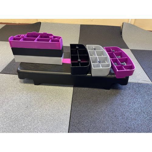 Трехступенчатая степ-платформа Generation Fitness FF22H2B Pink 126816 фото
