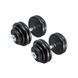Гантелі набірні Generation Fitness DB-02-39 кг (ручка - хром) пара 10111 фото 5