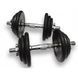 Гантелі набірні Generation Fitness DB-02-39 кг (ручка - хром) пара 10111 фото 1
