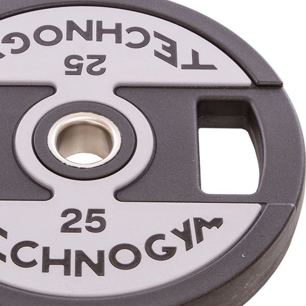 Диск полиуретановый Technogym 25 кг, ø51 мм, TG-1837-25 TG-1837-25 фото