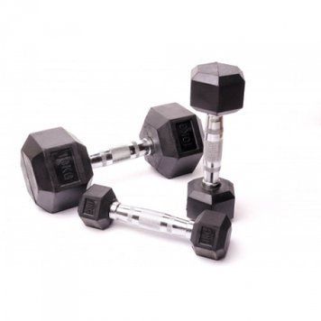 Шестигранный гантельный ряд Generation Fitness D-03 1&ndash;10 кг (10 пар) 110 кг 10082 фото